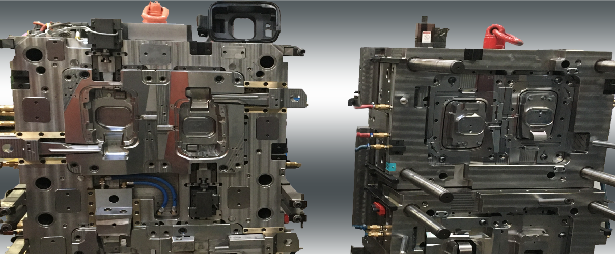 stampi stampaggio assemblaggio componenti levelling feet adjustable fet processo processes mold injection molding plastics